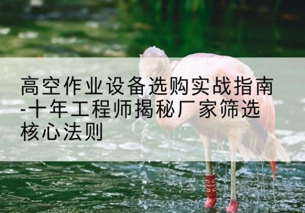 柯桥剪叉式升降机厂家-高空作业设备选购实战指南-十年工程师揭秘厂家筛选核心法则